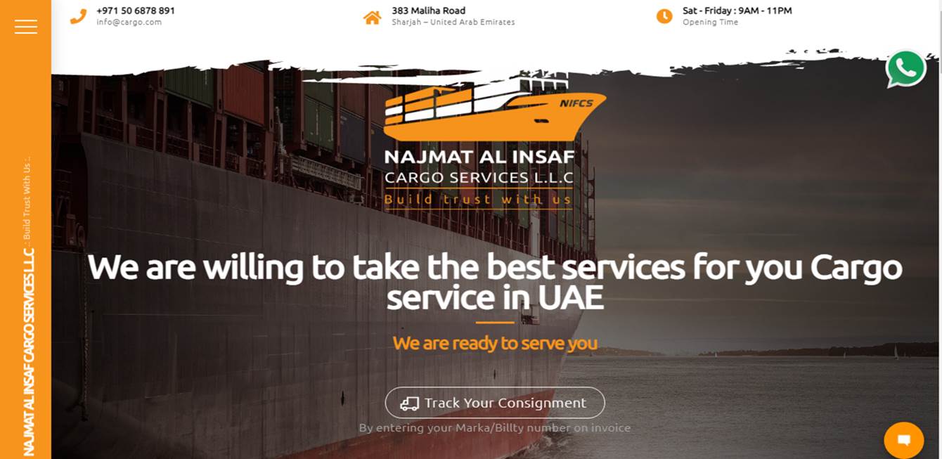 Najmat Al Insaf Cargo